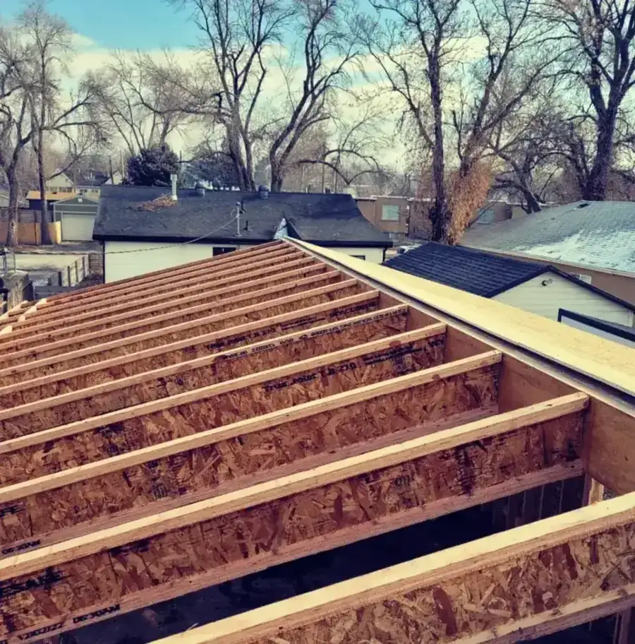 Wood framing detail used as general project proof