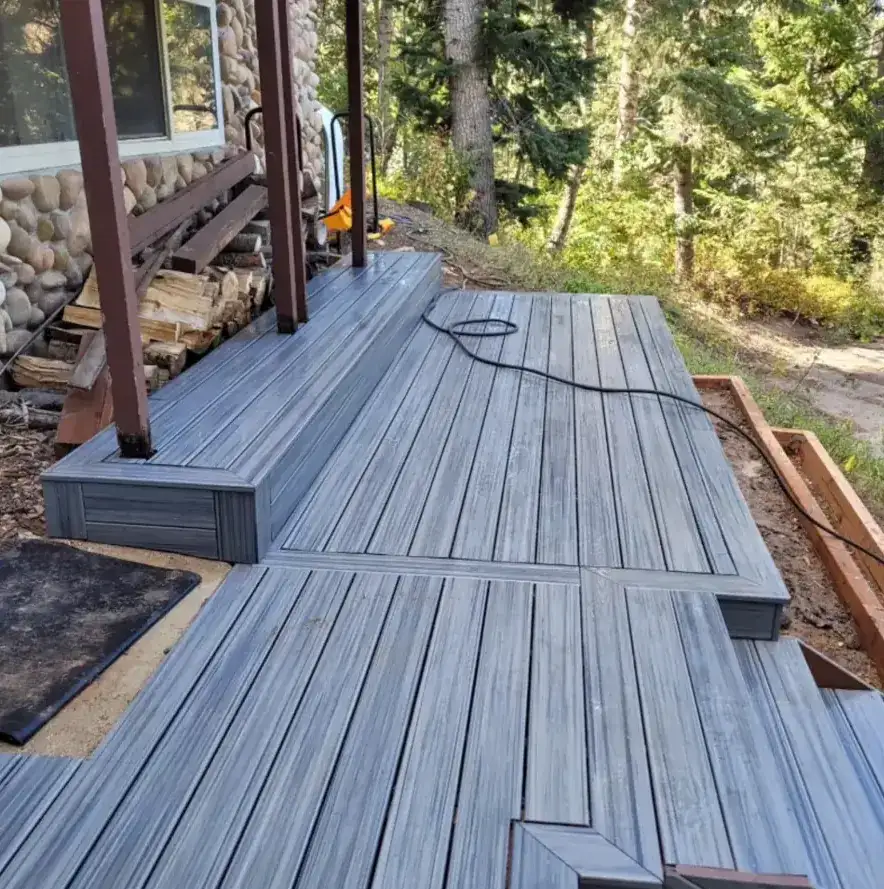 Exterior step detail used as general project proof