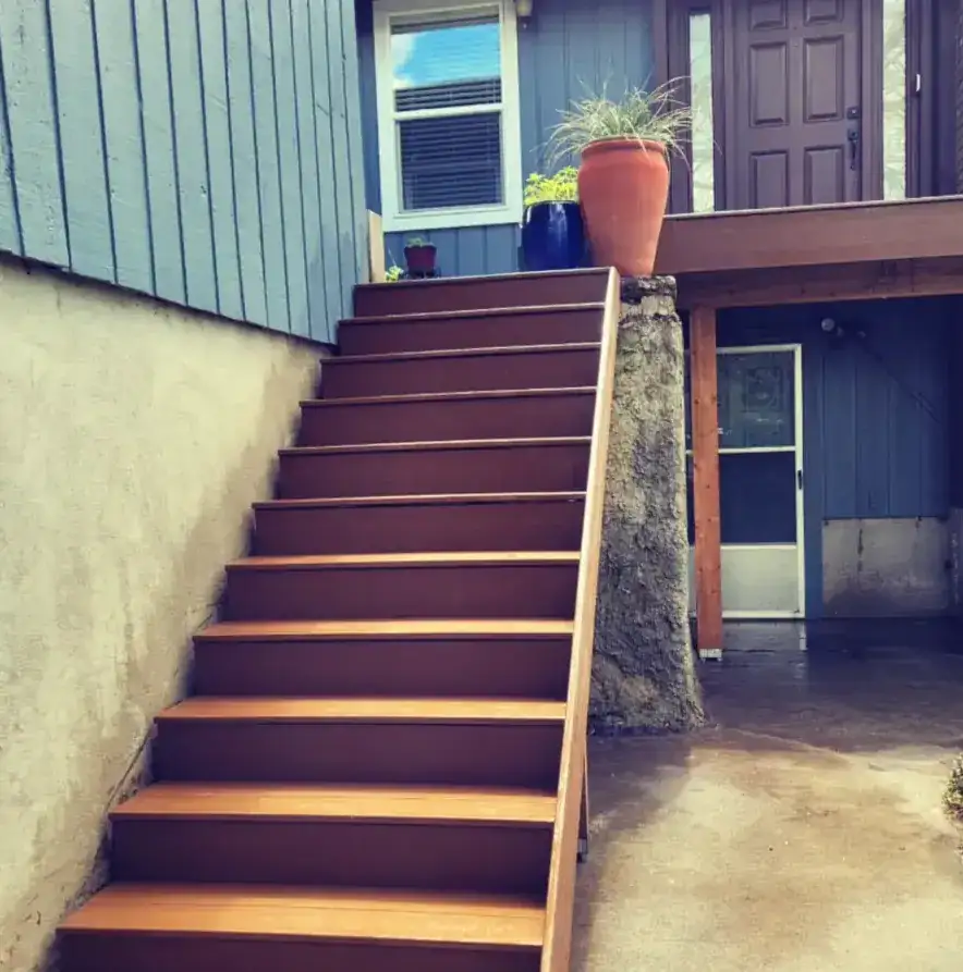Exterior stair work used as general project proof